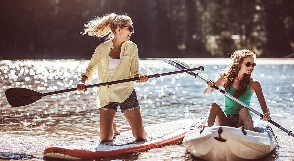Summer water sports