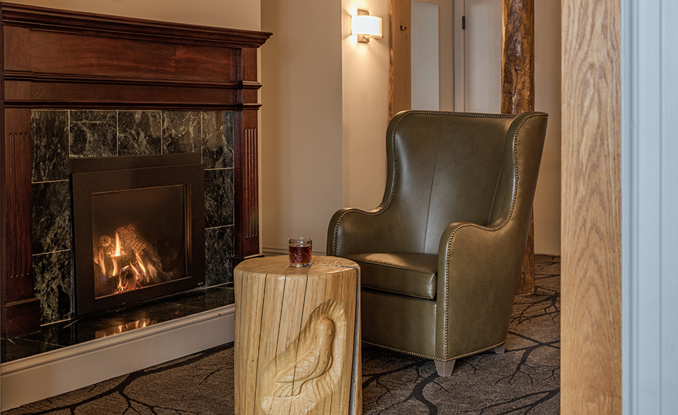 Fireside Suite Hearth