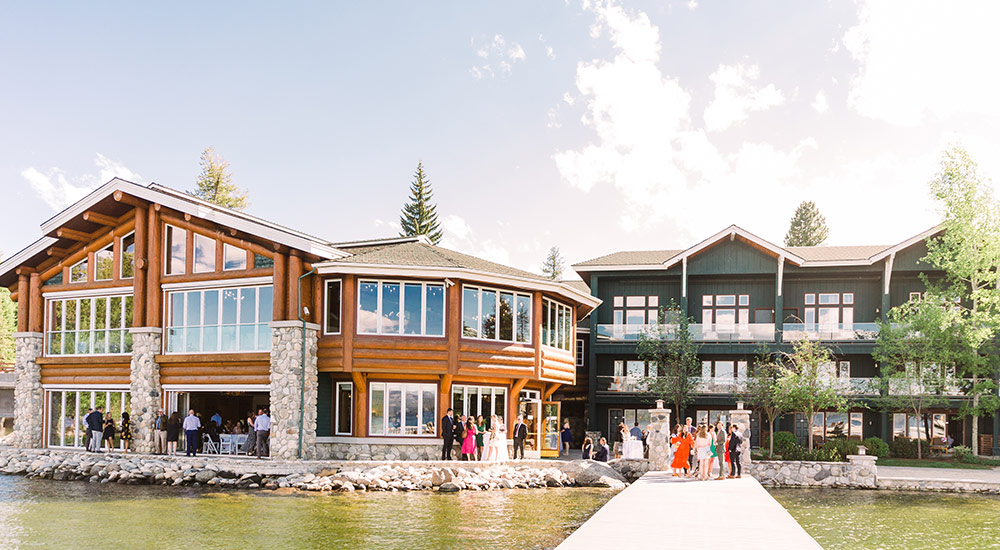 The mountain-lake wedding destination in Idaho.