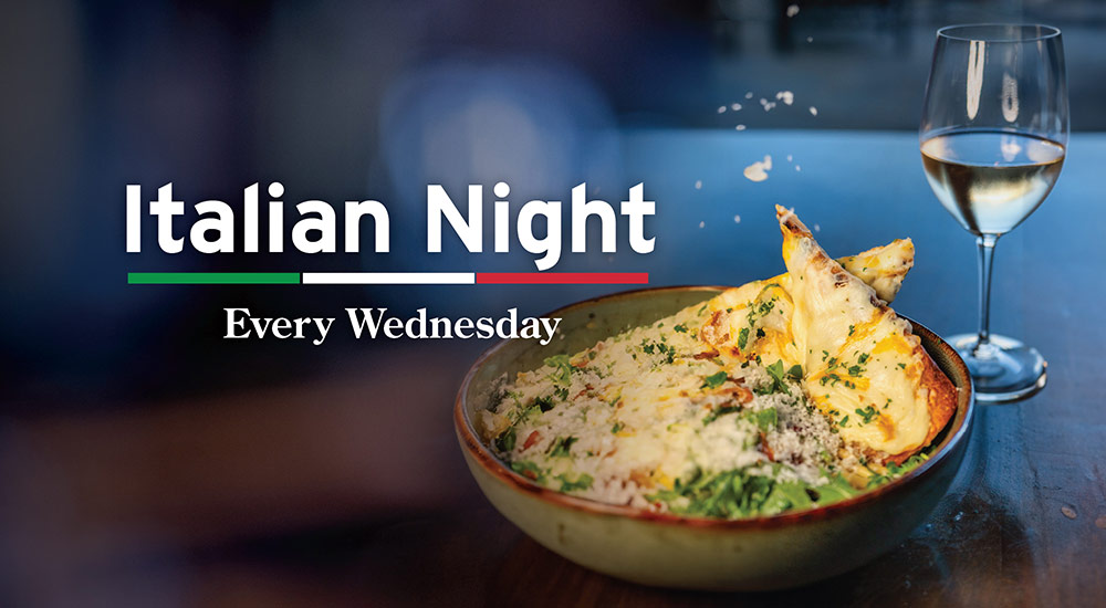 Wednesday Italian Night