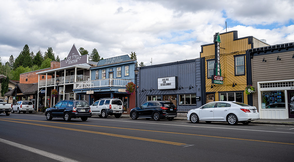 Downtown McCall Idaho